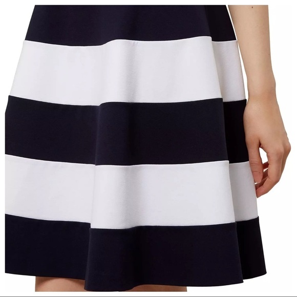 NWT. Hobbs Lizzie Jersey Colourbloock Dress Size 2 - Picture 5 of 10